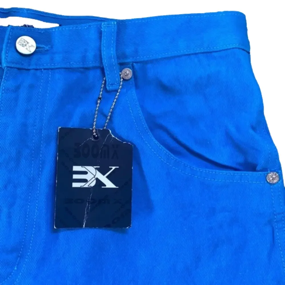 Boom-X Vintage Sky Blue Thick Jeans Size XXL (20)